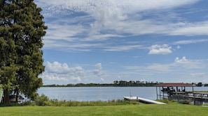 Your own private dock to park your boat or rent one locally.