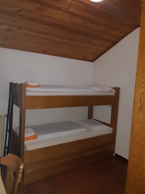 Stockbett in den Apartments