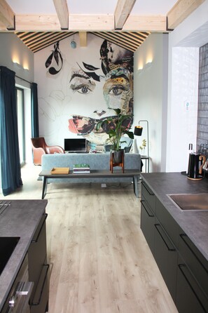 view from the kitchen