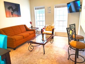 Living Room with Sleeper Sofa