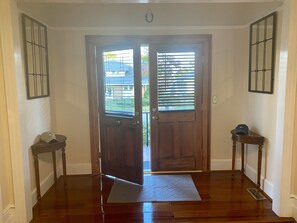Front entryway 