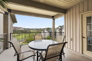 Deck Area with Golf Pool View