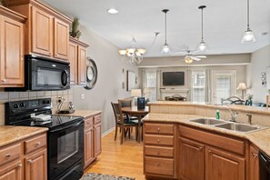 Full Kitchen with Major Appliances