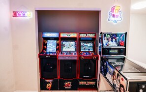 Step back in time and level up your fun! Our retro arcade corner is packed with nostalgic delights, ready to take you on a journey through classic gaming excitement. 🕹️👾 #ArcadeNostalgia #RetroGaming