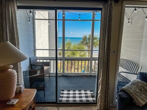 Balcony access from the living area