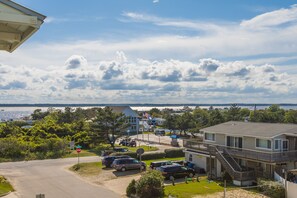 Bay views from private balcony