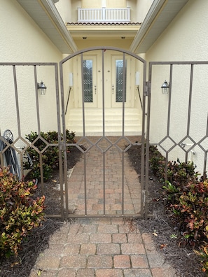 Gated front entry