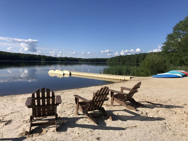 Picture yourself relaxing in one of these Adirondack Chairs on Big Bass Lake 