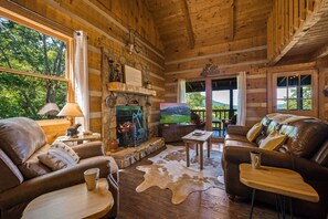 Living room from front door.