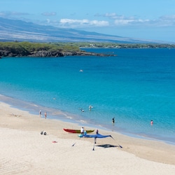 Just minutes away from Hapuna Beach - voted #1 beach in