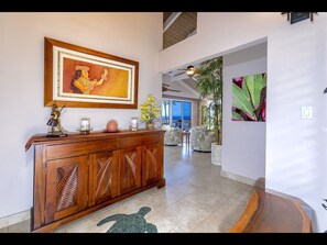 Entrance leading into living room.