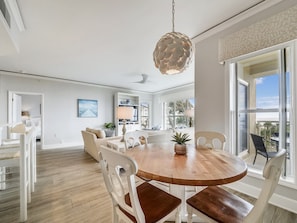 Breakfast Table with Ocean Views at 5308 Hampton Place
