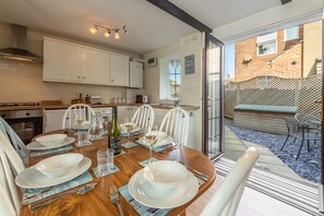 Ground floor: Open-plan living overlooking the courtyard