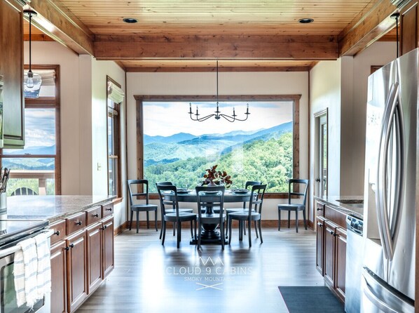 The view that captures you as you walk in the front door!