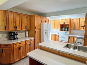 Kitchen has all you need for great family meals