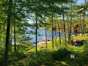 The view from the deck 