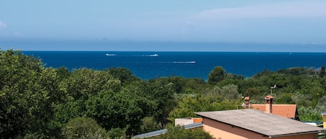 Vista para praia/oceano