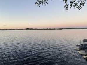 Private dock view 