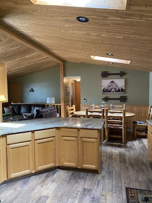 Kitchen and dining area 