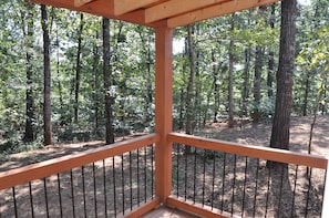 View from the back porch