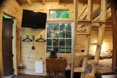 Camp Bigfun: Tiny Hideaway Cabin 