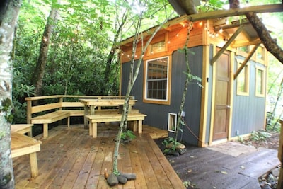 Camp Bigfun: Tiny Hideaway Cabin 