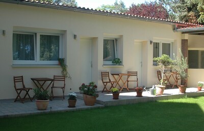 Completely equipped holiday homes with Mediterranean charm