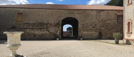 Enceinte de l’hébergement