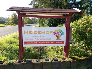 Enceinte de l’hébergement