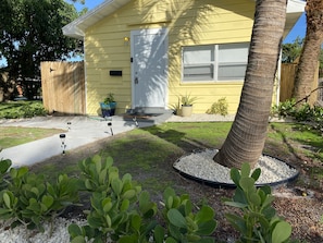 View of House entrance from street