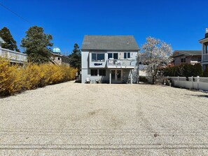 Front of house in the Spring. 