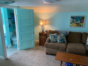 Furniture, Couch, Room, Indoors, Door
