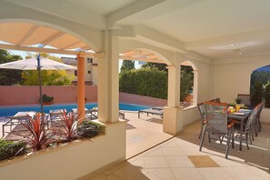 Another dining area for 8 pax next to the traditional barbecue