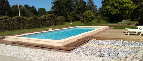 notre piscine à partager