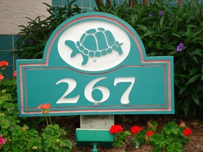 Street number of condo.