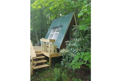 Camp Bigfun: Waterfront Tiny Cabin (A-frame)