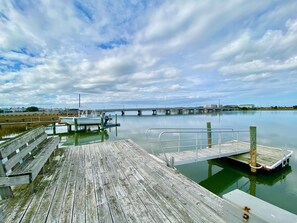 Deep water dock on Folly River