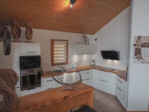 Modern, fully equipped kitchen