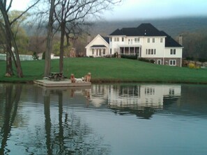 Deep Water pond and Mountain View