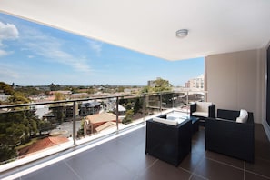 Balcony with views