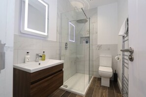 Large Walk-in rainfall shower