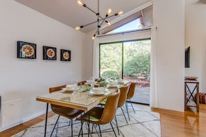 Dining Area and Patio Access