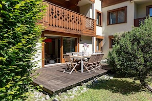 Beautiful sunny terrace