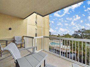 Private 4th Floor Balcony at 406 Barrington Arms