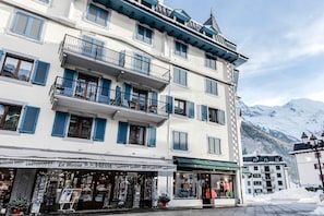 Balmat apartment on 2nd floor, overlooking square and high street