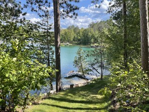 The beautiful waters of Deer Lake and Access Bay. 