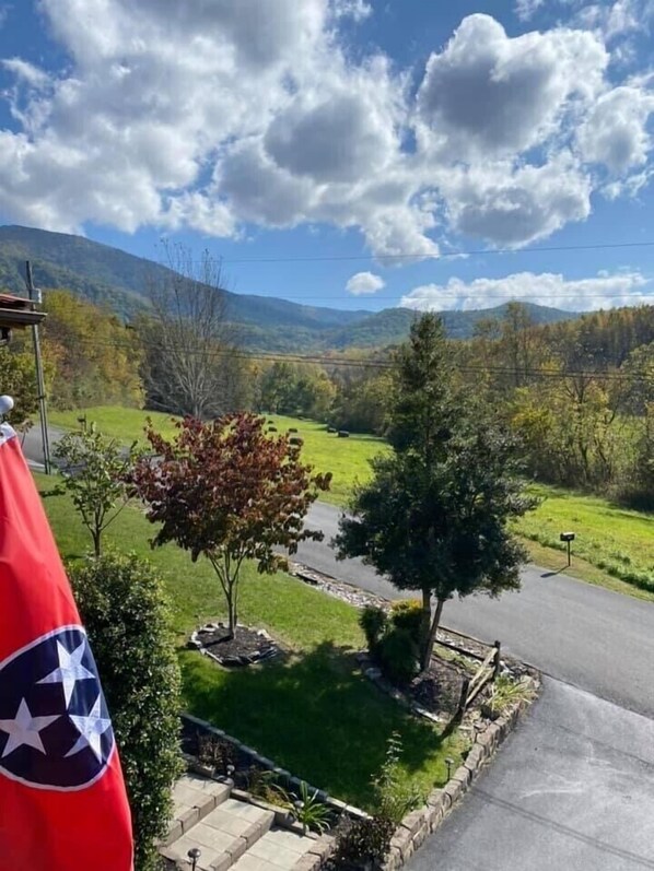 Fall view from front porch.