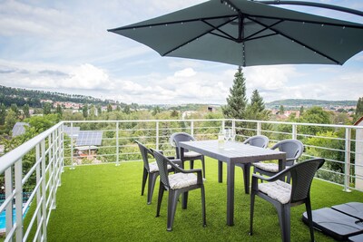 Ferienwohnung "Weitblick" in 99817 Eisenach mit traumhafter Terrasse