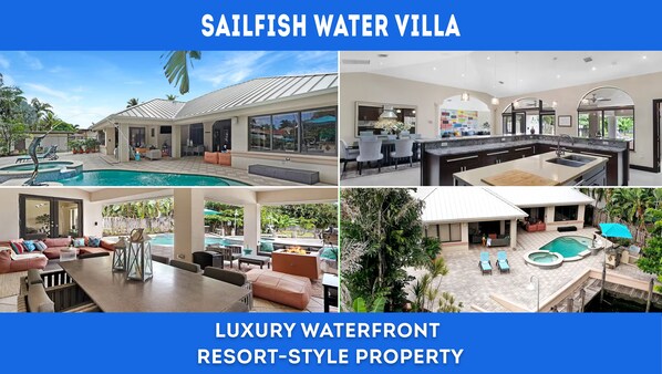 Sailfish Water Villa
Luxury WEaterfront Resort-Style Property