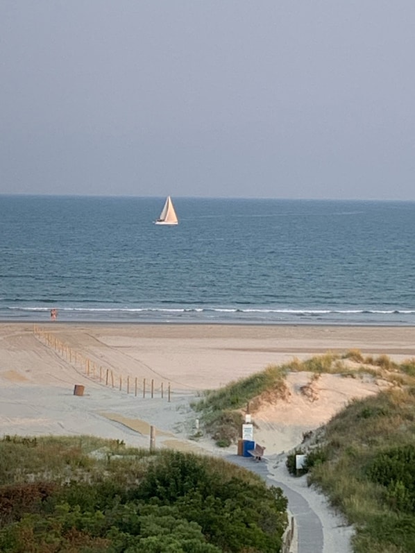View from the balcony
